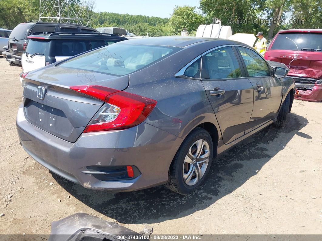 2017 Honda Civic Lx Gray vin: 2HGFC2F5XHH556177