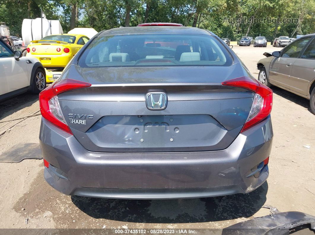 2017 Honda Civic Lx Gray vin: 2HGFC2F5XHH556177