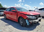 2019 Honda Civic Lx Red vin: 2HGFC2F60KH527819