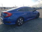 2019 Honda Civic Lx Blue vin: 2HGFC2F60KH531580