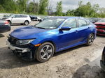 2019 Honda Civic Lx Blue vin: 2HGFC2F60KH542384