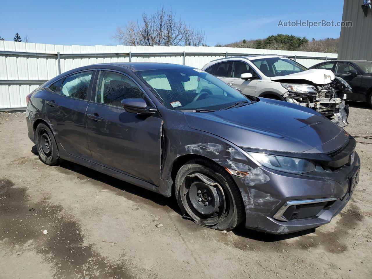 2020 Honda Civic Lx Charcoal vin: 2HGFC2F60LH520709