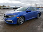 2020 Honda Civic Lx Синий vin: 2HGFC2F60LH548333