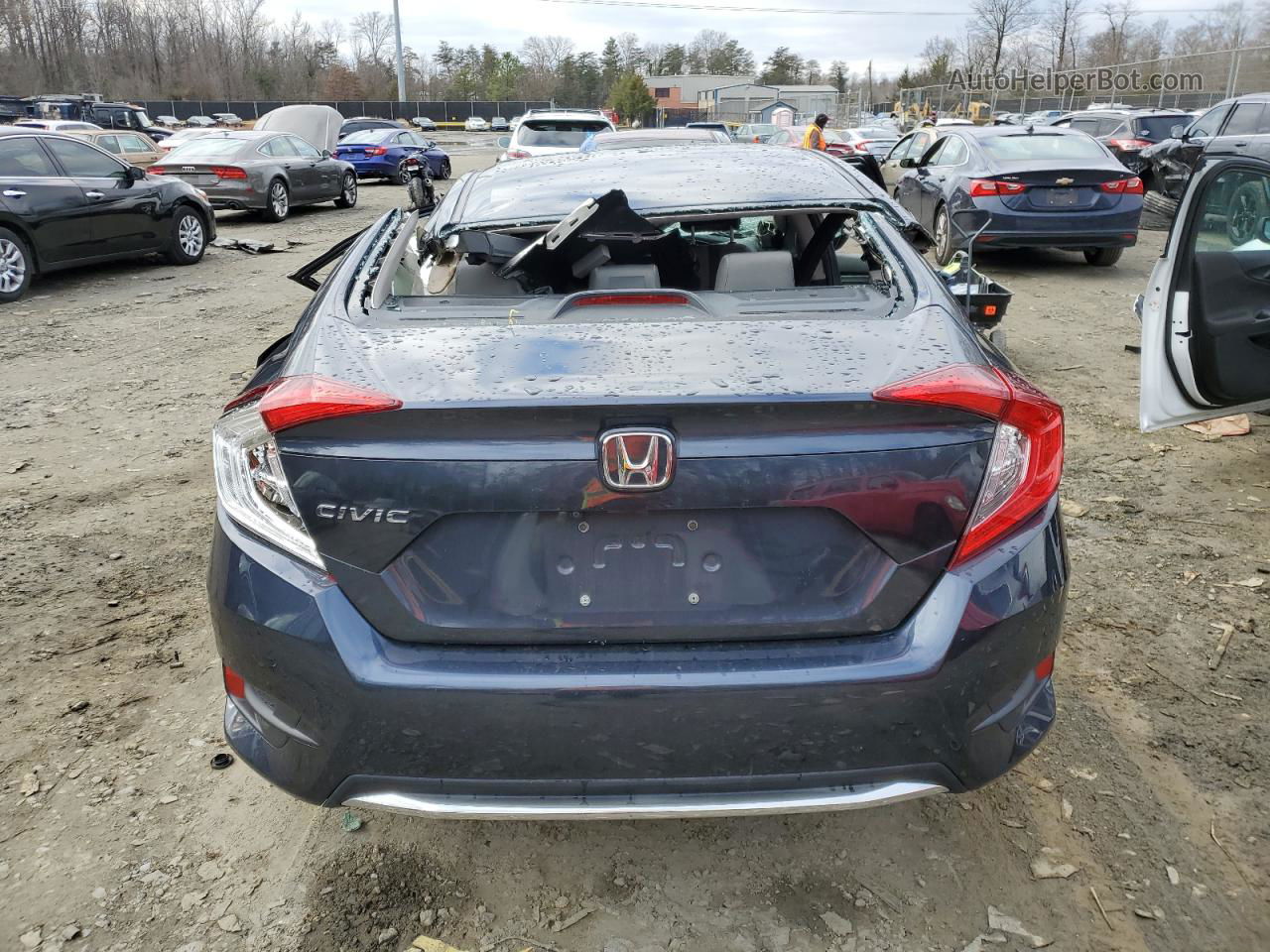 2020 Honda Civic Lx Угольный vin: 2HGFC2F60LH559848