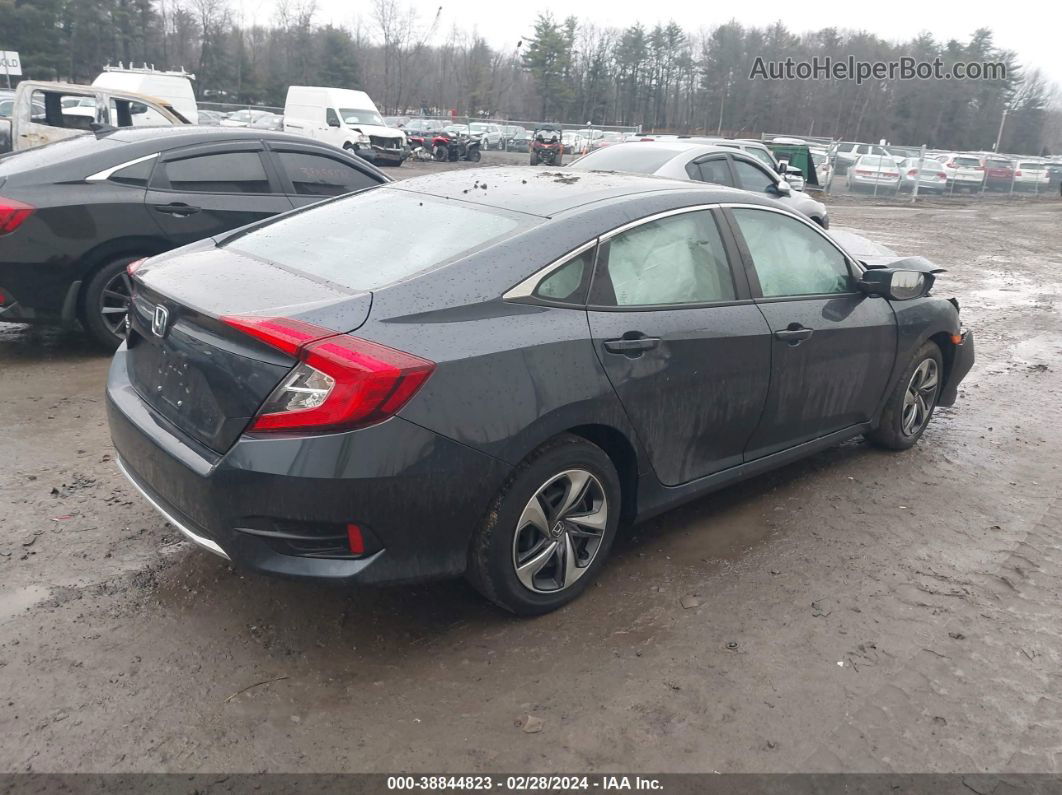 2020 Honda Civic Lx Gray vin: 2HGFC2F60LH570042