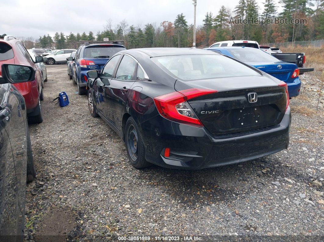 2017 Honda Civic Lx Black vin: 2HGFC2F61HH538479