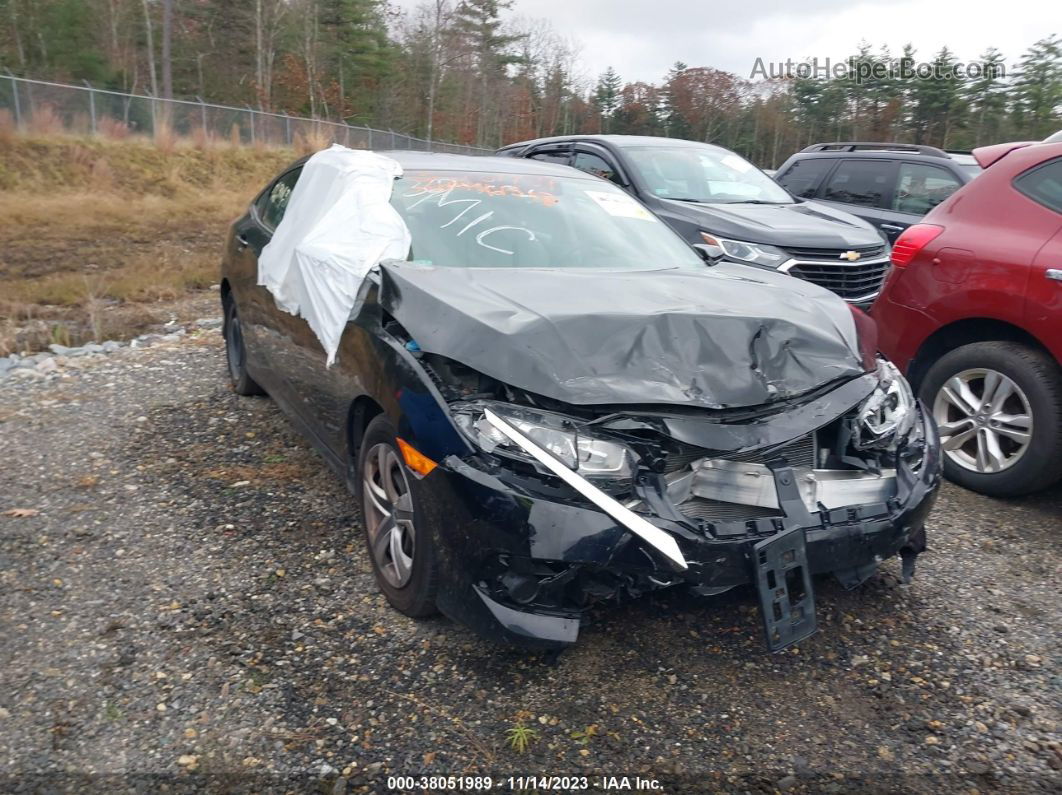 2017 Honda Civic Lx Black vin: 2HGFC2F61HH538479