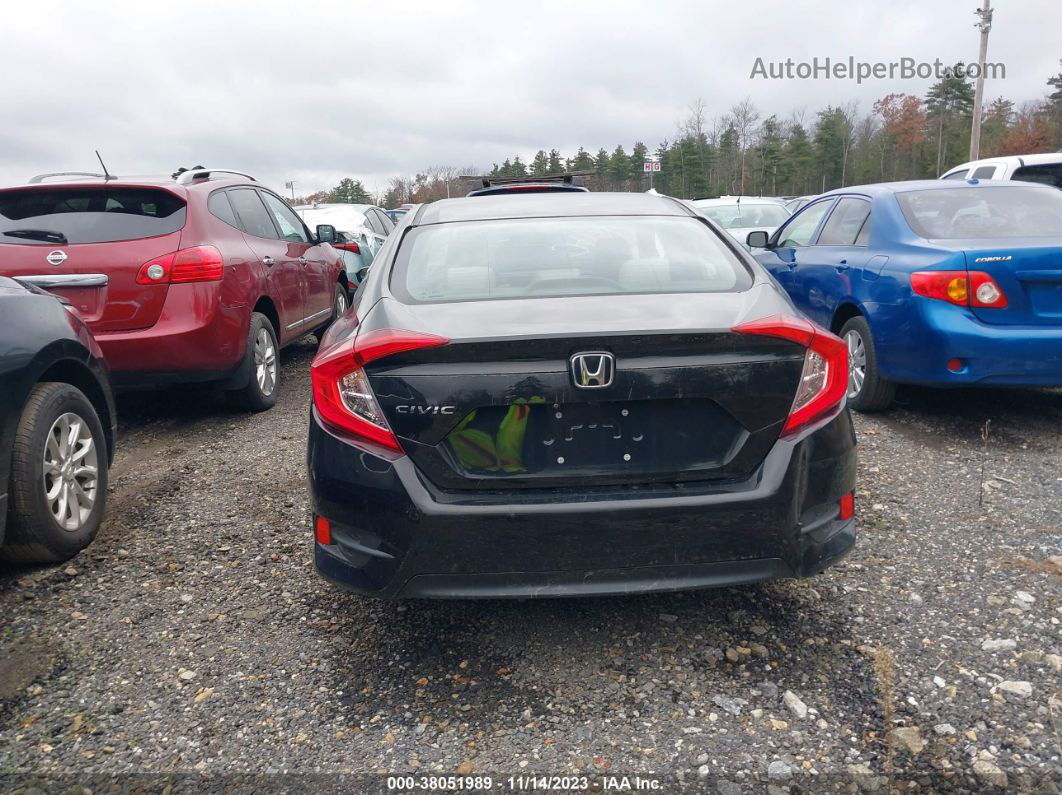 2017 Honda Civic Lx Black vin: 2HGFC2F61HH538479