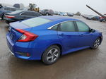 2019 Honda Civic Lx Blue vin: 2HGFC2F61KH511502