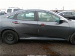 2019 Honda Civic Lx Gray vin: 2HGFC2F61KH558027