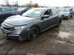 2019 Honda Civic Lx Gray vin: 2HGFC2F61KH558027