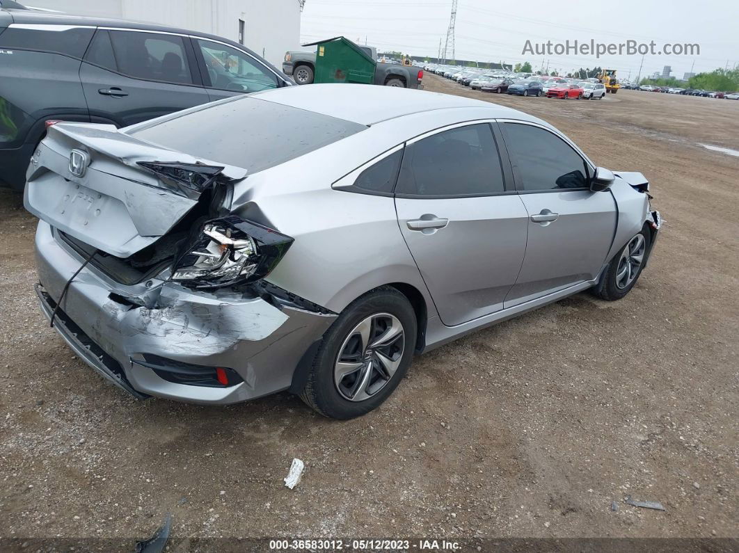 2020 Honda Civic Sedan Lx Silver vin: 2HGFC2F61LH547899