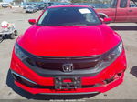 2020 Honda Civic Sedan Lx Red vin: 2HGFC2F61LH552195