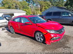 2020 Honda Civic Sedan Lx Red vin: 2HGFC2F61LH567635