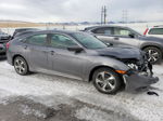 2020 Honda Civic Lx Gray vin: 2HGFC2F61LH574584