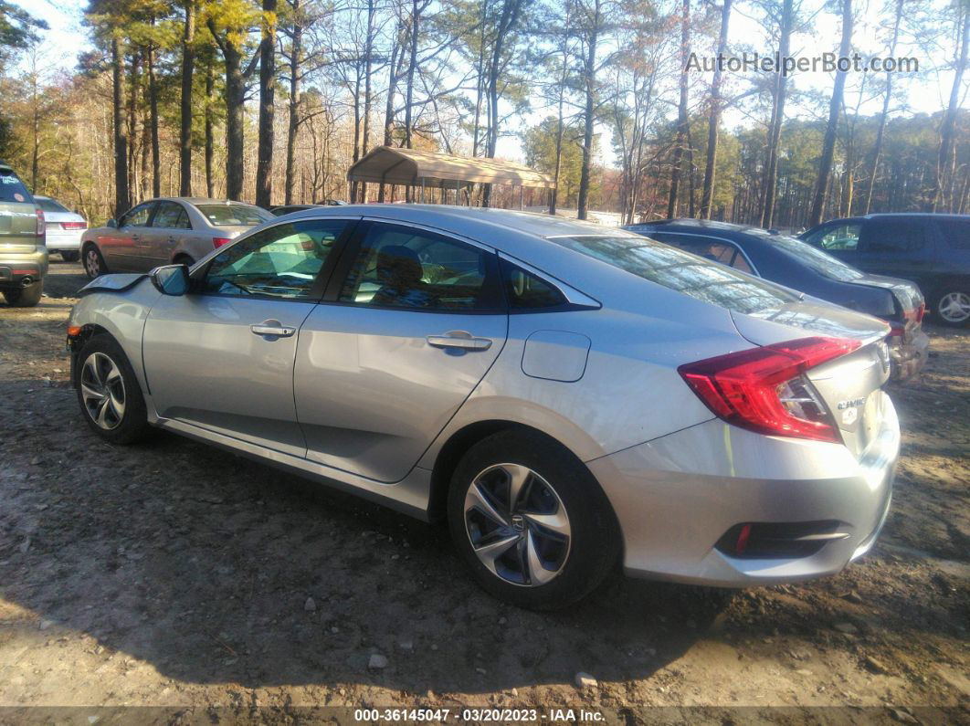 2020 Honda Civic Sedan Lx Silver vin: 2HGFC2F61LH582846