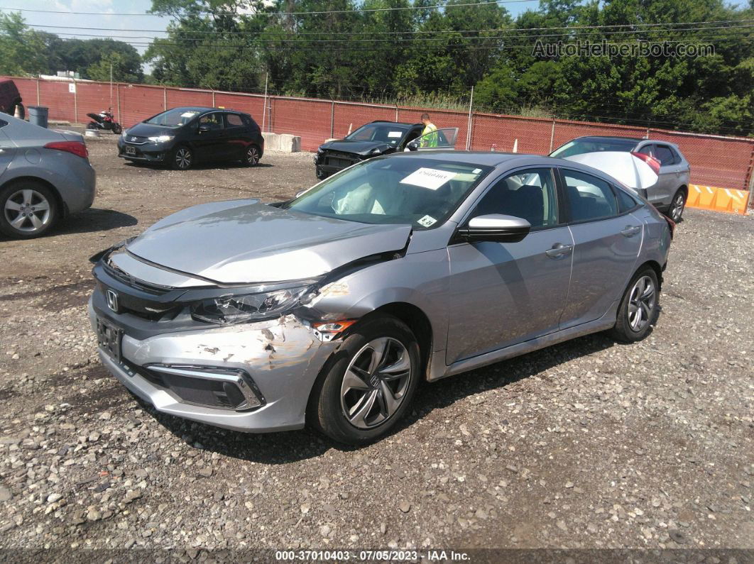 2019 Honda Civic Sedan Lx Silver vin: 2HGFC2F62KH529071