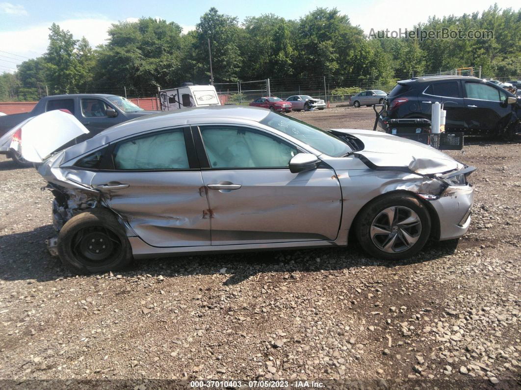 2019 Honda Civic Sedan Lx Silver vin: 2HGFC2F62KH529071