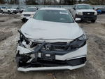 2019 Honda Civic Lx White vin: 2HGFC2F62KH537543