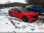 2020 Honda Civic Lx Red vin: 2HGFC2F62LH506570