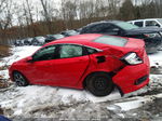 2020 Honda Civic Lx Red vin: 2HGFC2F62LH506570