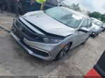 2020 Honda Civic Lx Gray vin: 2HGFC2F62LH506858