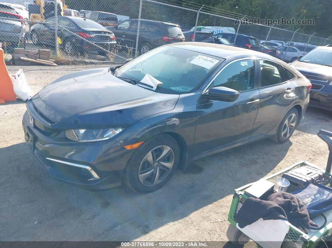 2020 Honda Civic Lx  Gray vin: 2HGFC2F62LH552030