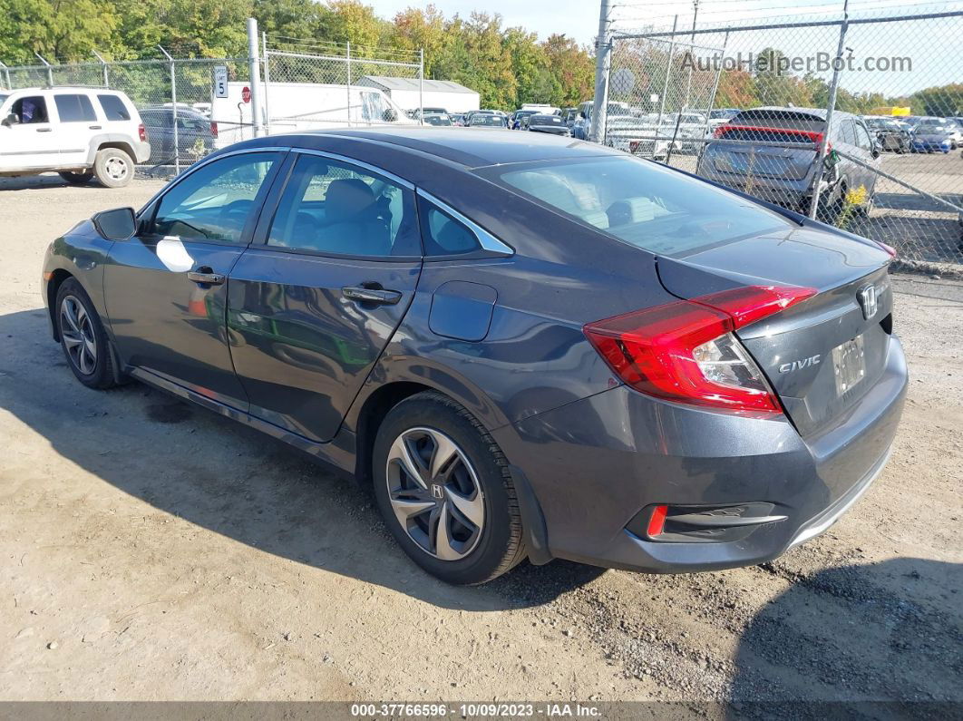 2020 Honda Civic Lx  Серый vin: 2HGFC2F62LH552030