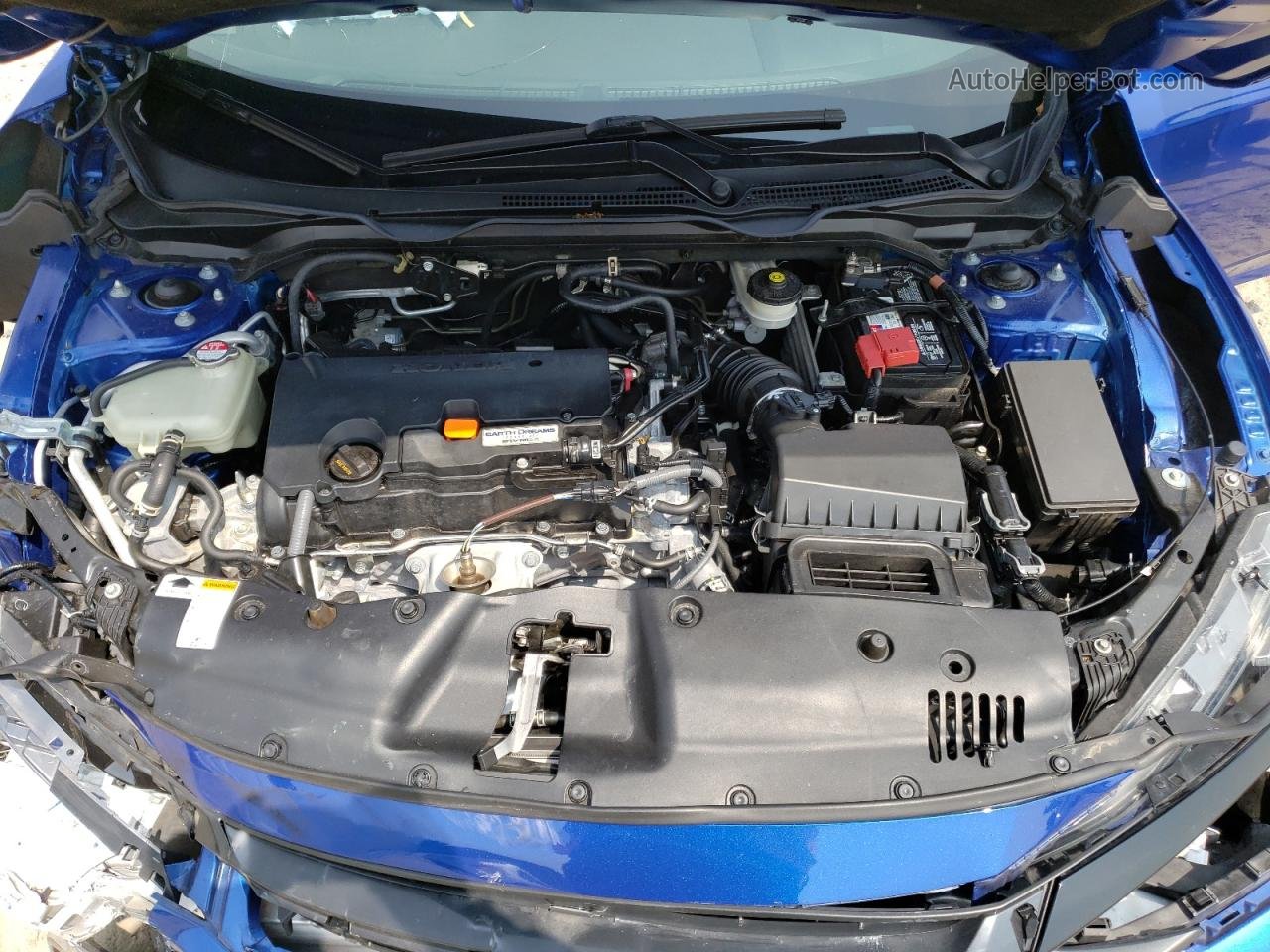 2020 Honda Civic Lx Синий vin: 2HGFC2F62LH560323