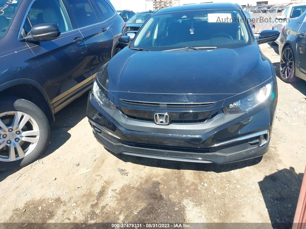 2020 Honda Civic Sedan Lx Black vin: 2HGFC2F62LH562430