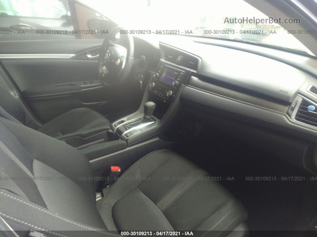 2020 Honda Civic Sedan Lx Черный vin: 2HGFC2F62LH563383