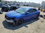 2020 Honda Civic Lx Blue vin: 2HGFC2F62LH592883