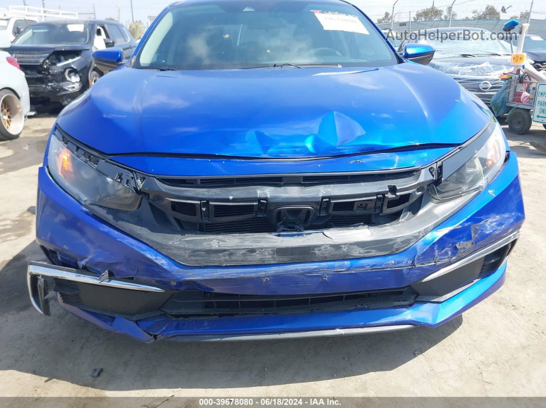 2019 Honda Civic Lx Blue vin: 2HGFC2F63KH506835