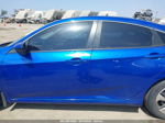 2019 Honda Civic Lx Blue vin: 2HGFC2F63KH506835