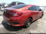 2019 Honda Civic Lx Red vin: 2HGFC2F63KH546820