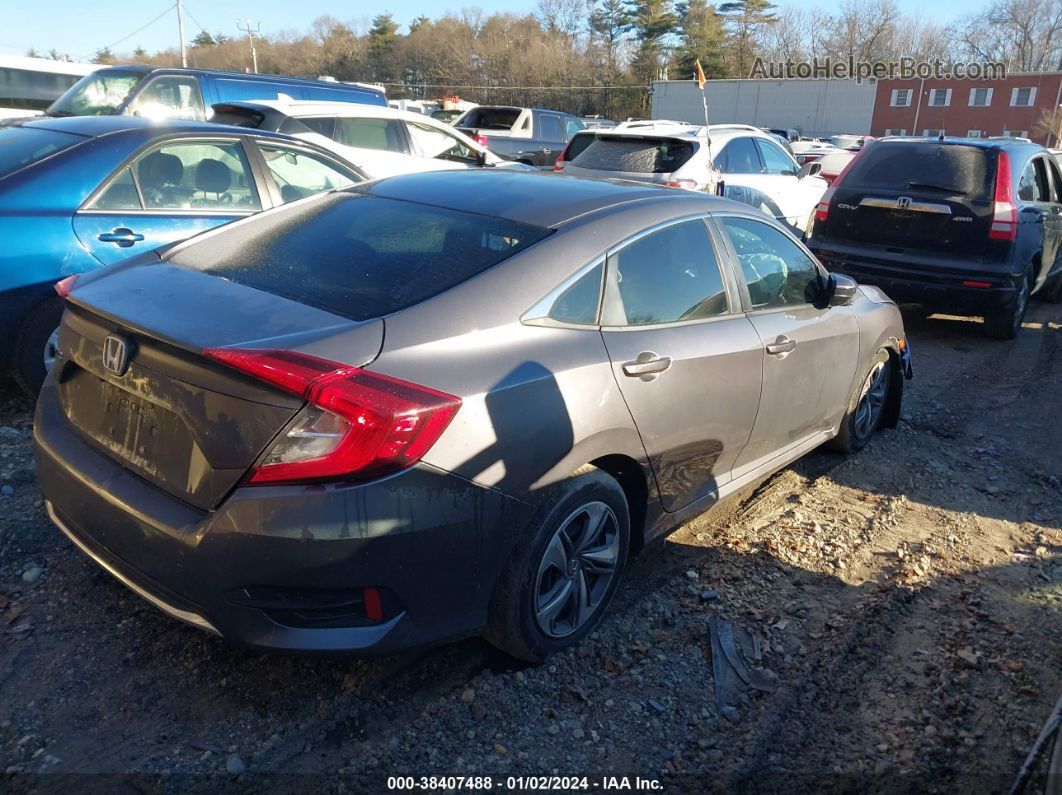 2019 Honda Civic Lx Gray vin: 2HGFC2F63KH567859