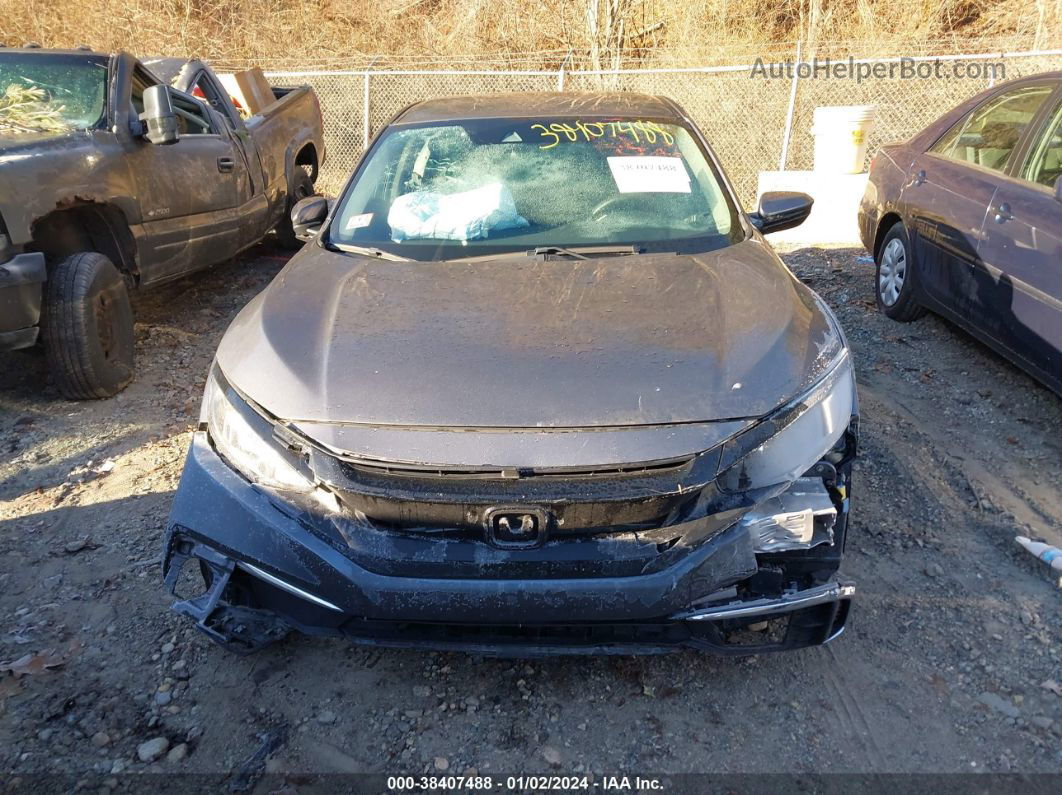 2019 Honda Civic Lx Gray vin: 2HGFC2F63KH567859