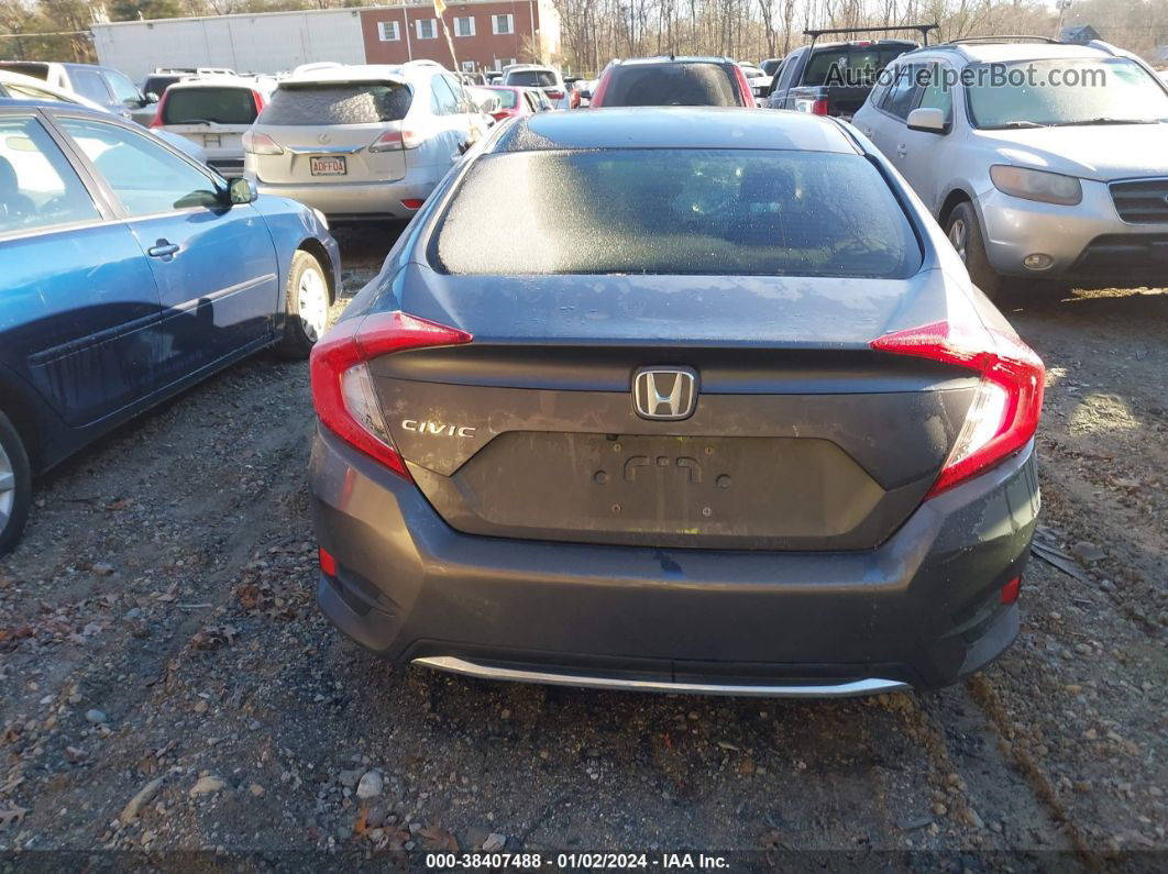 2019 Honda Civic Lx Gray vin: 2HGFC2F63KH567859