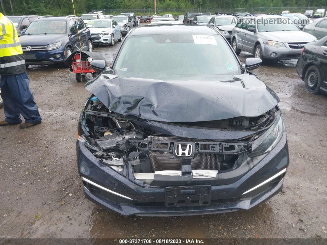 2019 Honda Civic Sedan Lx Синий vin: 2HGFC2F63KH572141