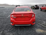 2019 Honda Civic Lx Red vin: 2HGFC2F63KH578179