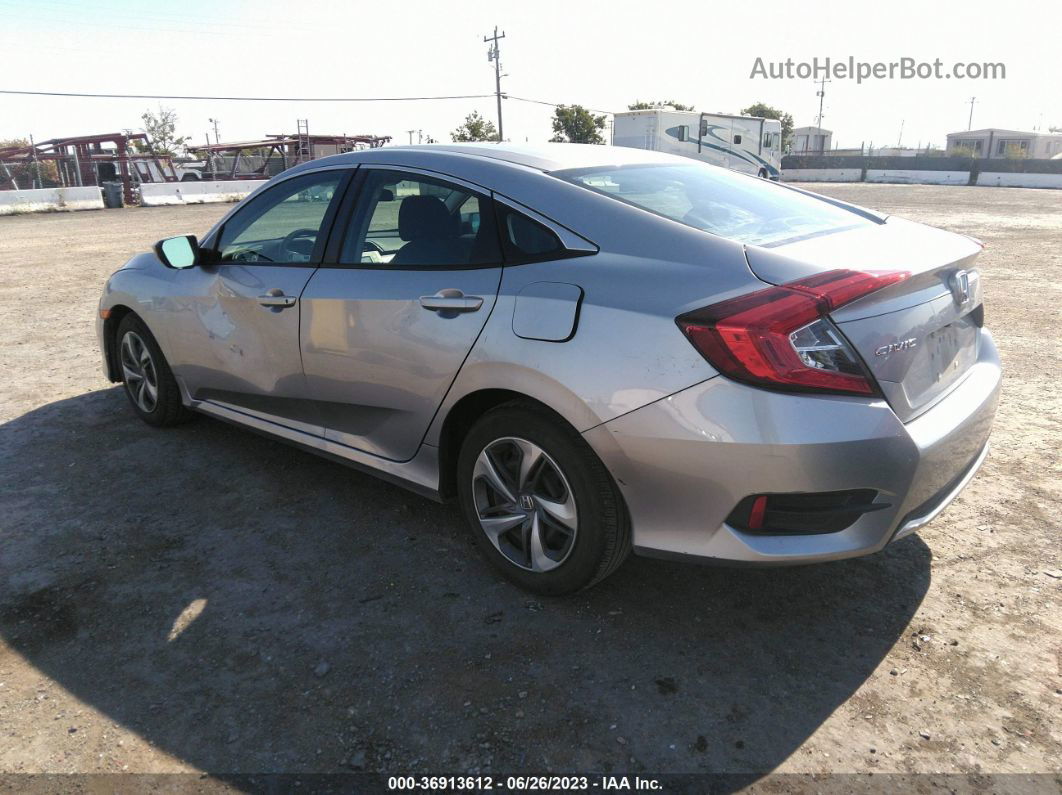 2020 Honda Civic Sedan Lx Серебряный vin: 2HGFC2F63LH539481