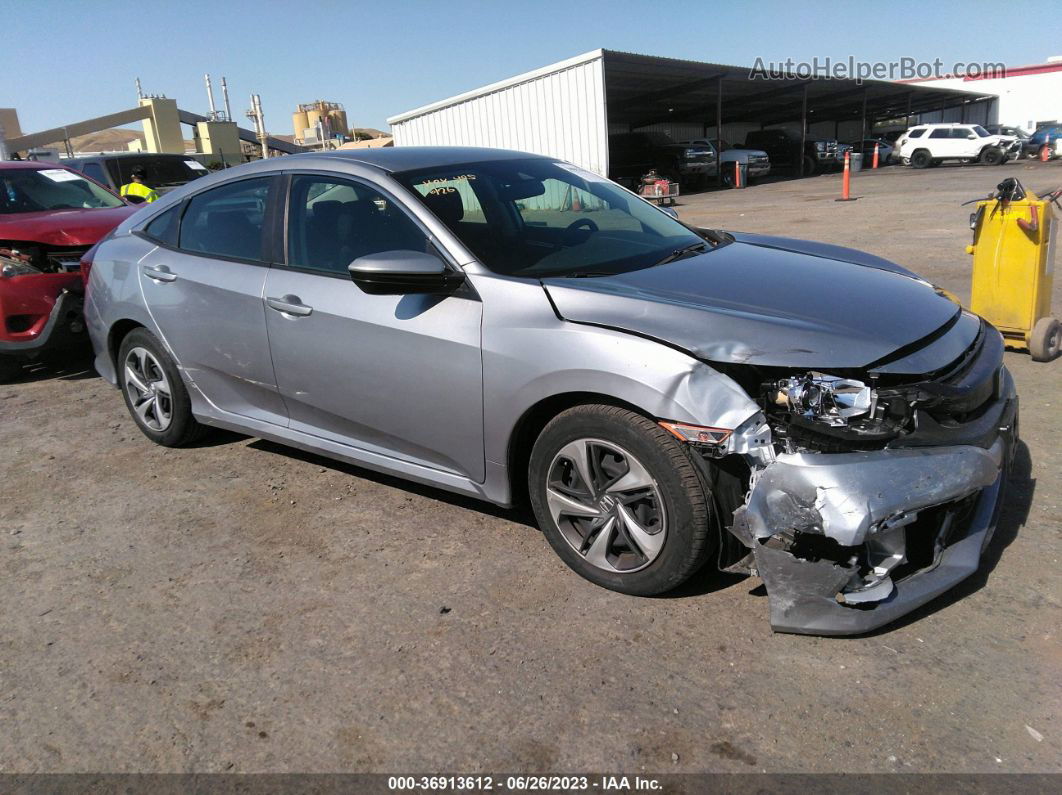 2020 Honda Civic Sedan Lx Silver vin: 2HGFC2F63LH539481