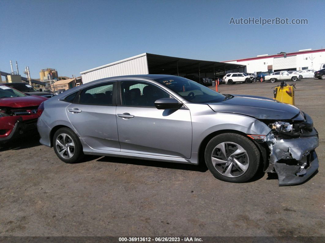 2020 Honda Civic Sedan Lx Silver vin: 2HGFC2F63LH539481