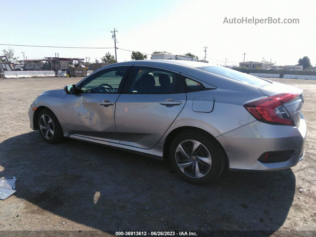 2020 Honda Civic Sedan Lx Silver vin: 2HGFC2F63LH539481