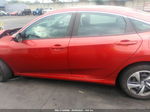 2020 Honda Civic Sedan Lx Red vin: 2HGFC2F63LH550948