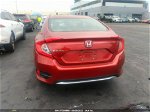 2020 Honda Civic Sedan Lx Red vin: 2HGFC2F63LH550948