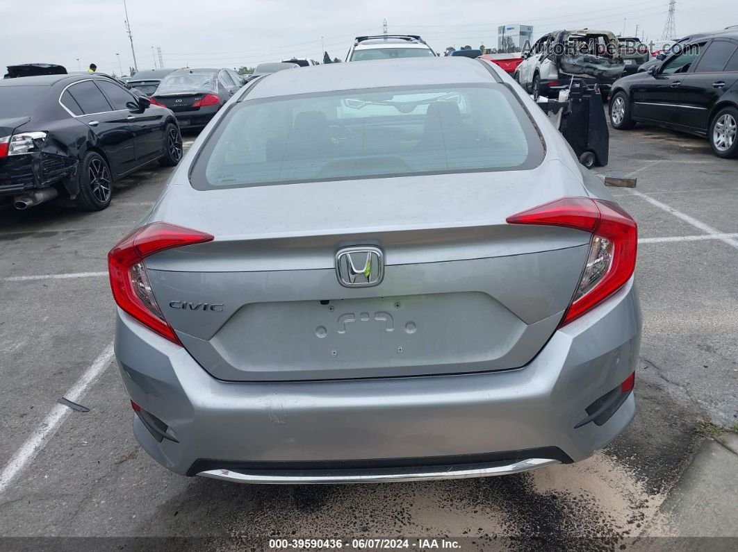 2020 Honda Civic Lx Silver vin: 2HGFC2F63LH552165