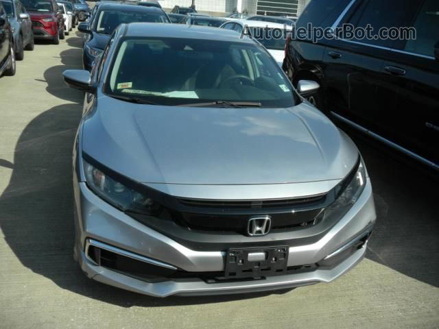 2020 Honda Civic Sedan Lx Silver vin: 2HGFC2F63LH563084