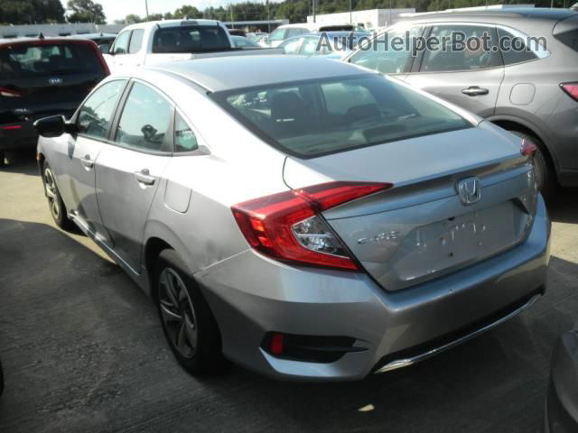 2020 Honda Civic Sedan Lx Silver vin: 2HGFC2F63LH563084