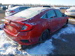 2019 Honda Civic Lx Red vin: 2HGFC2F64KH512143